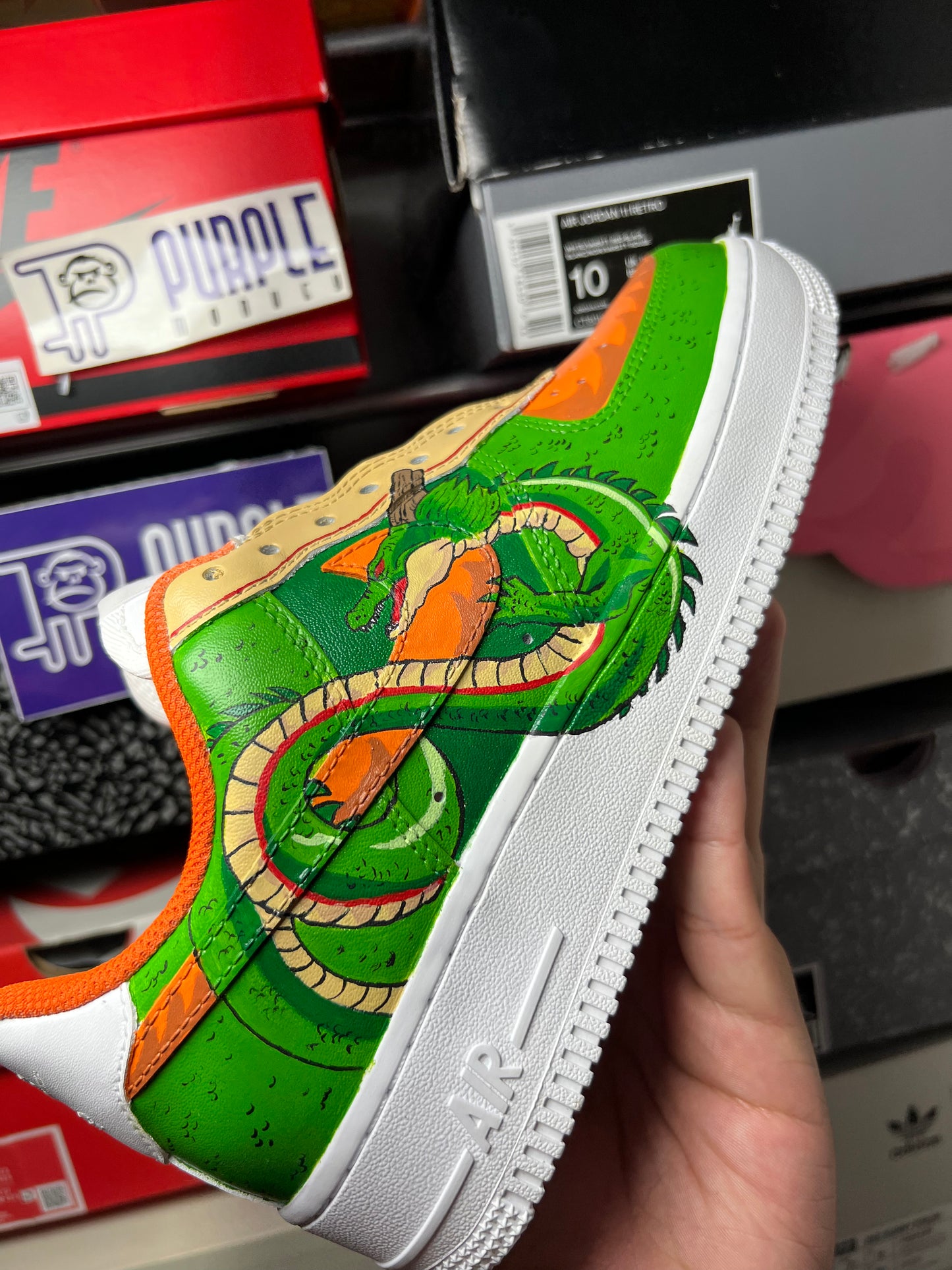 Air Force 1 Custom "Dragon Ball"