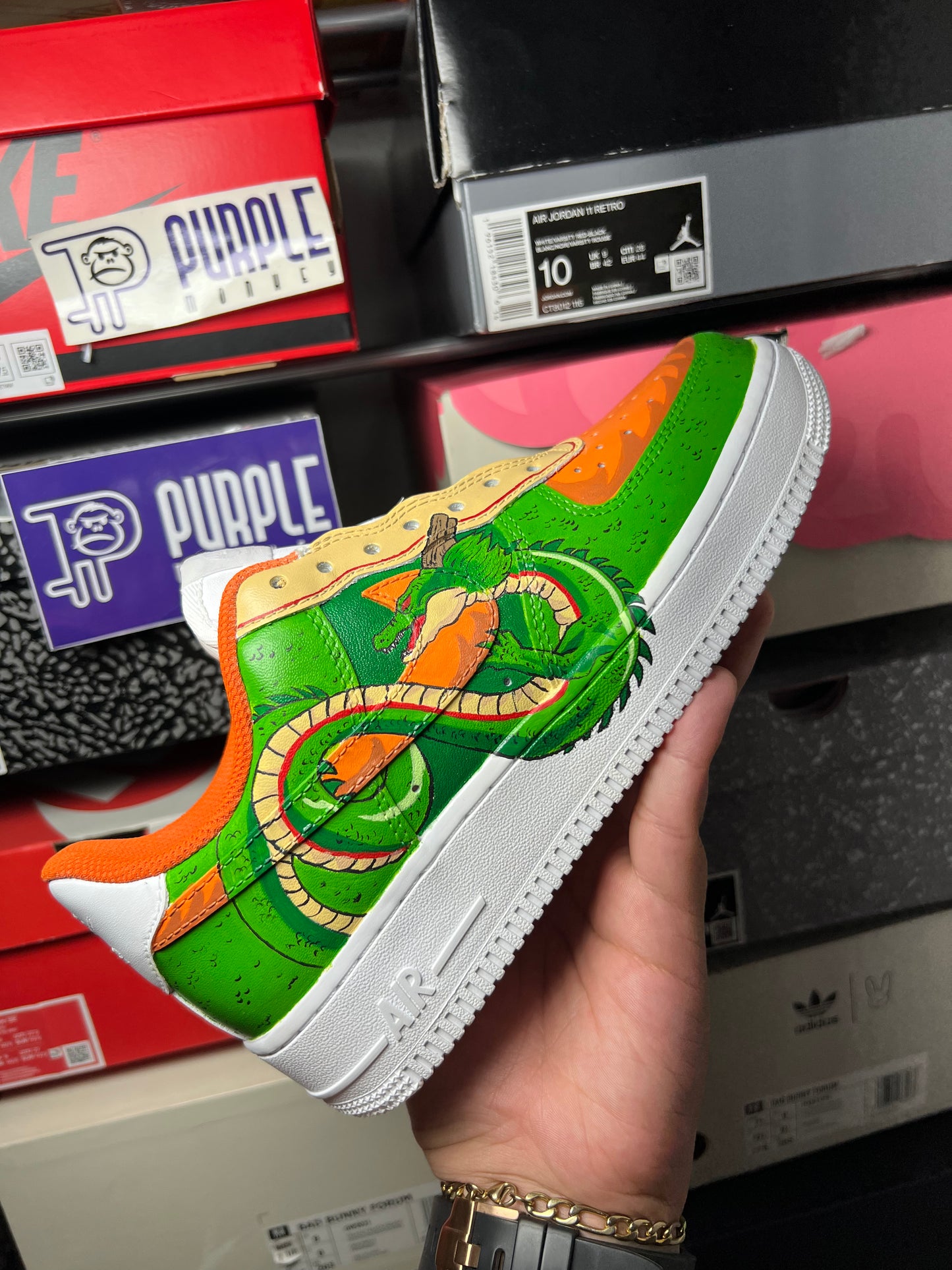 Air Force 1 Custom "Dragon Ball"