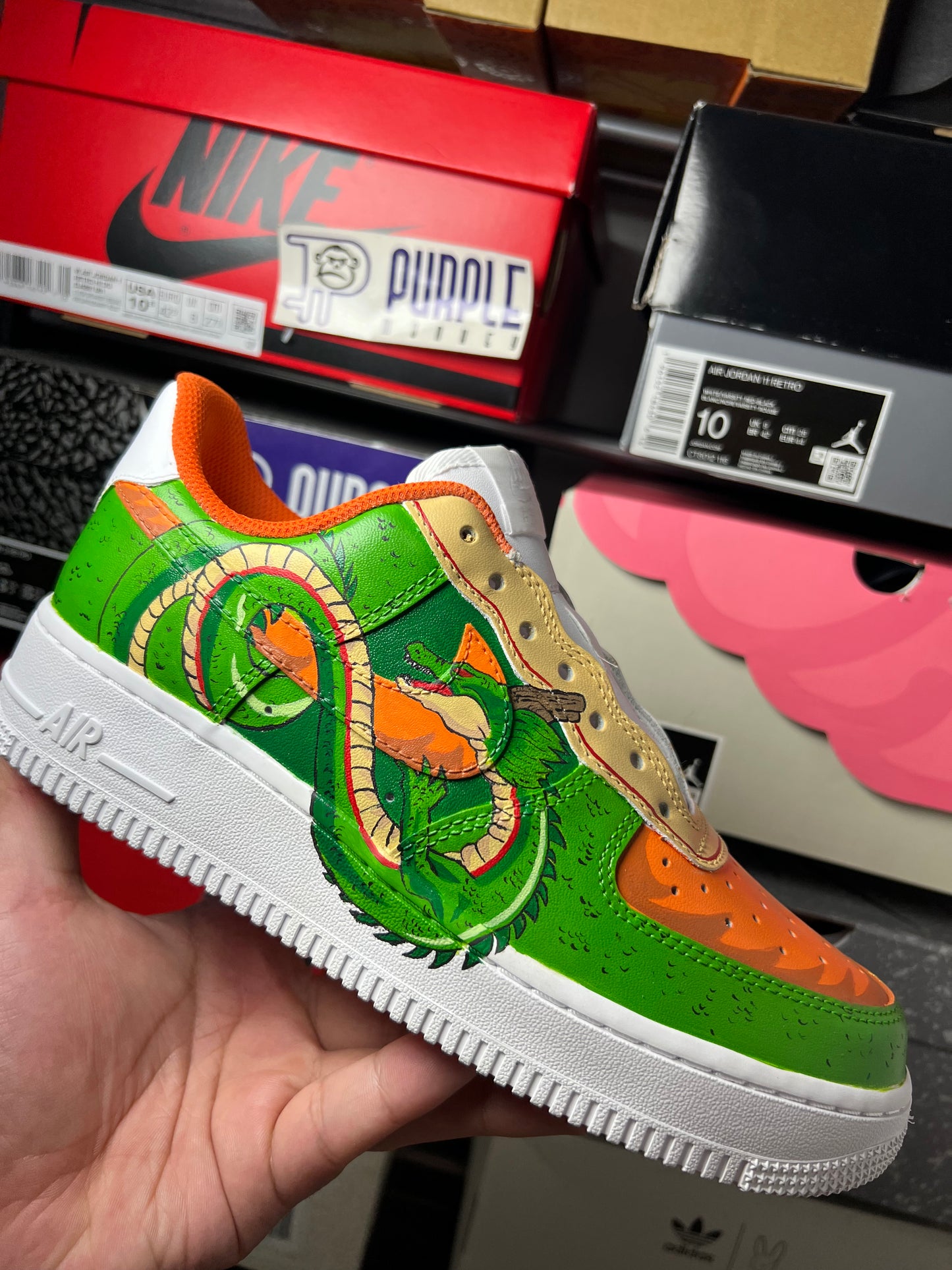 Air Force 1 Custom "Dragon Ball"