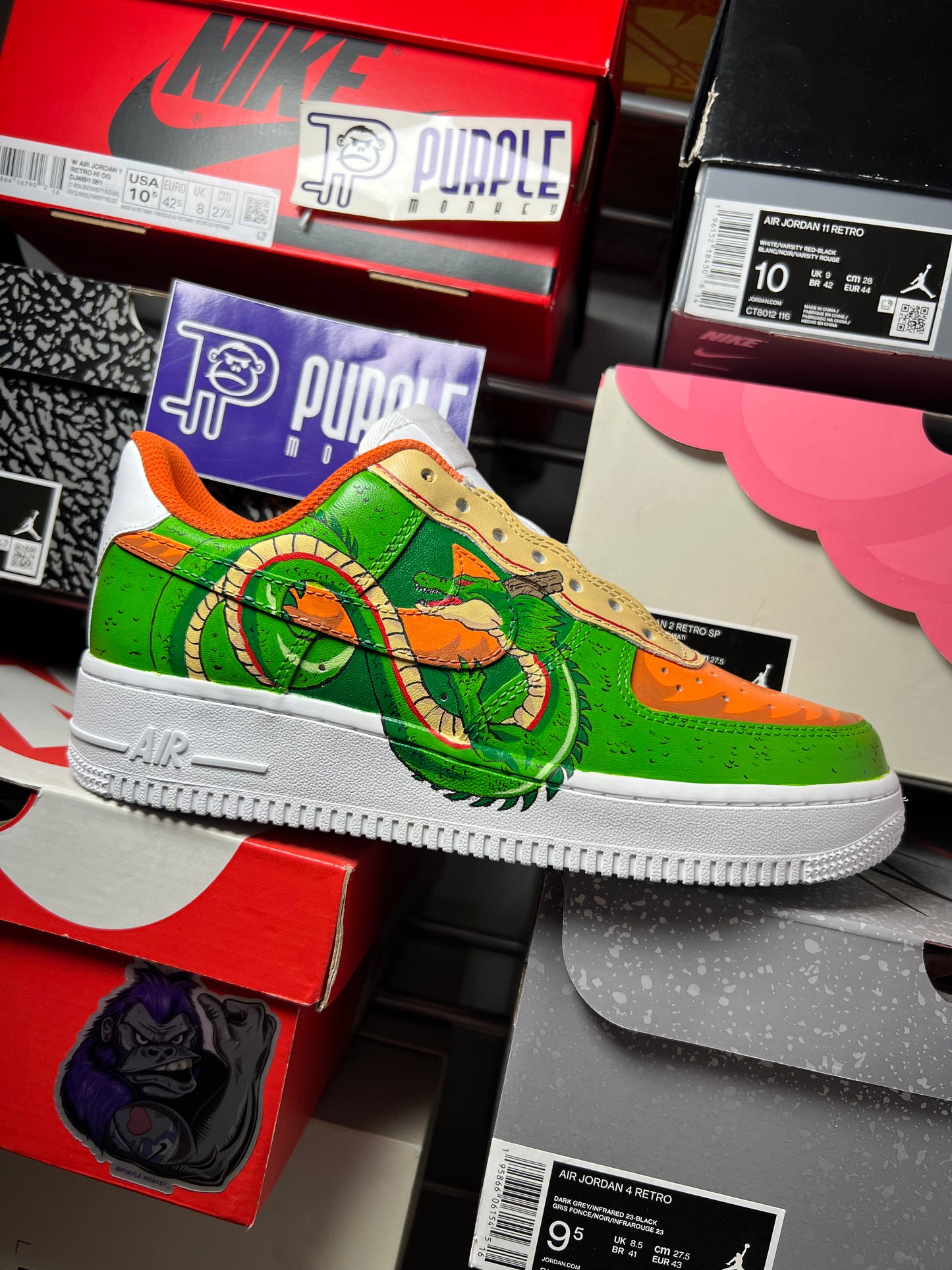 Air Force 1 Custom "Dragon Ball"