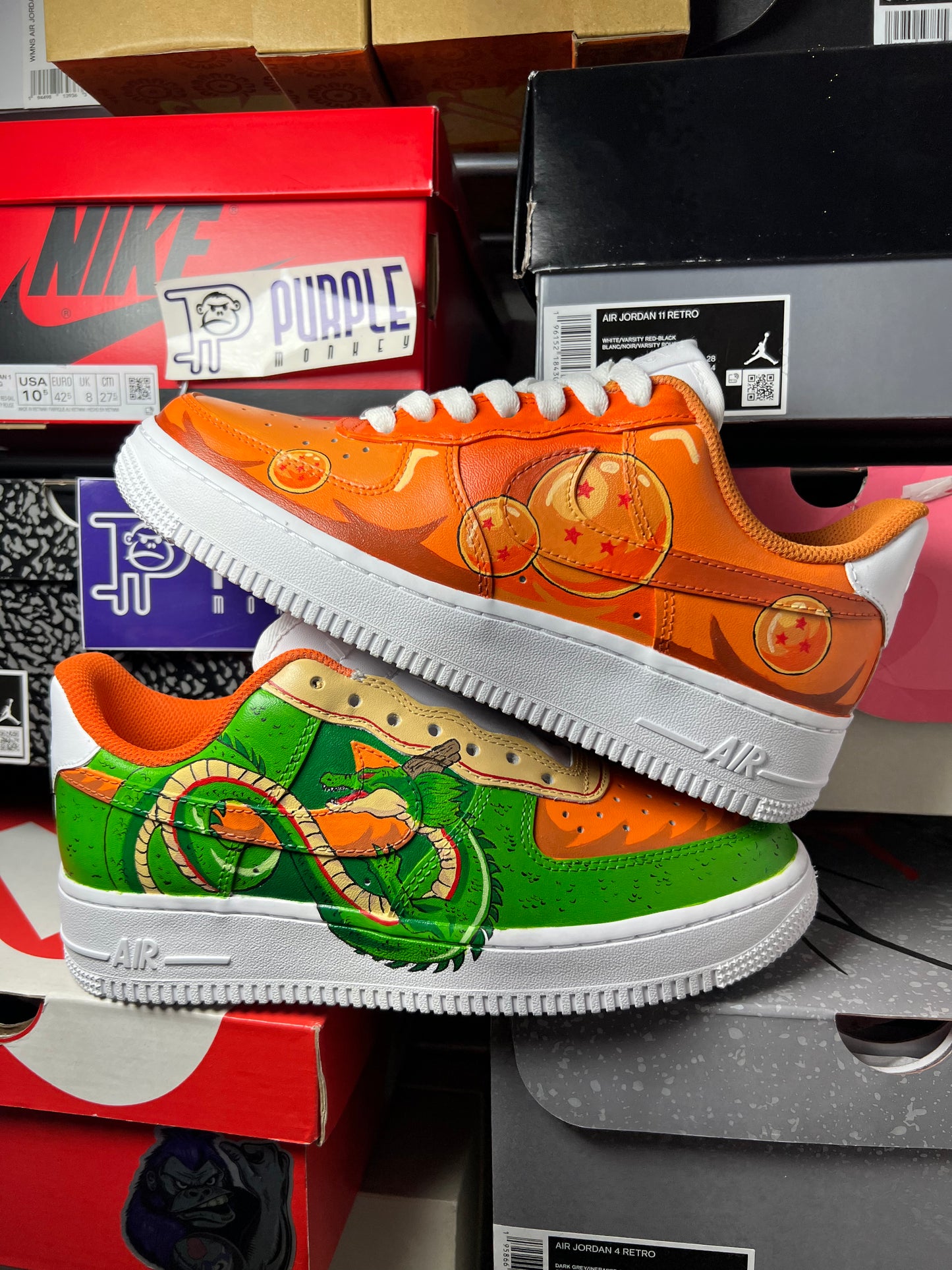 Air Force 1 Custom "Dragon Ball"