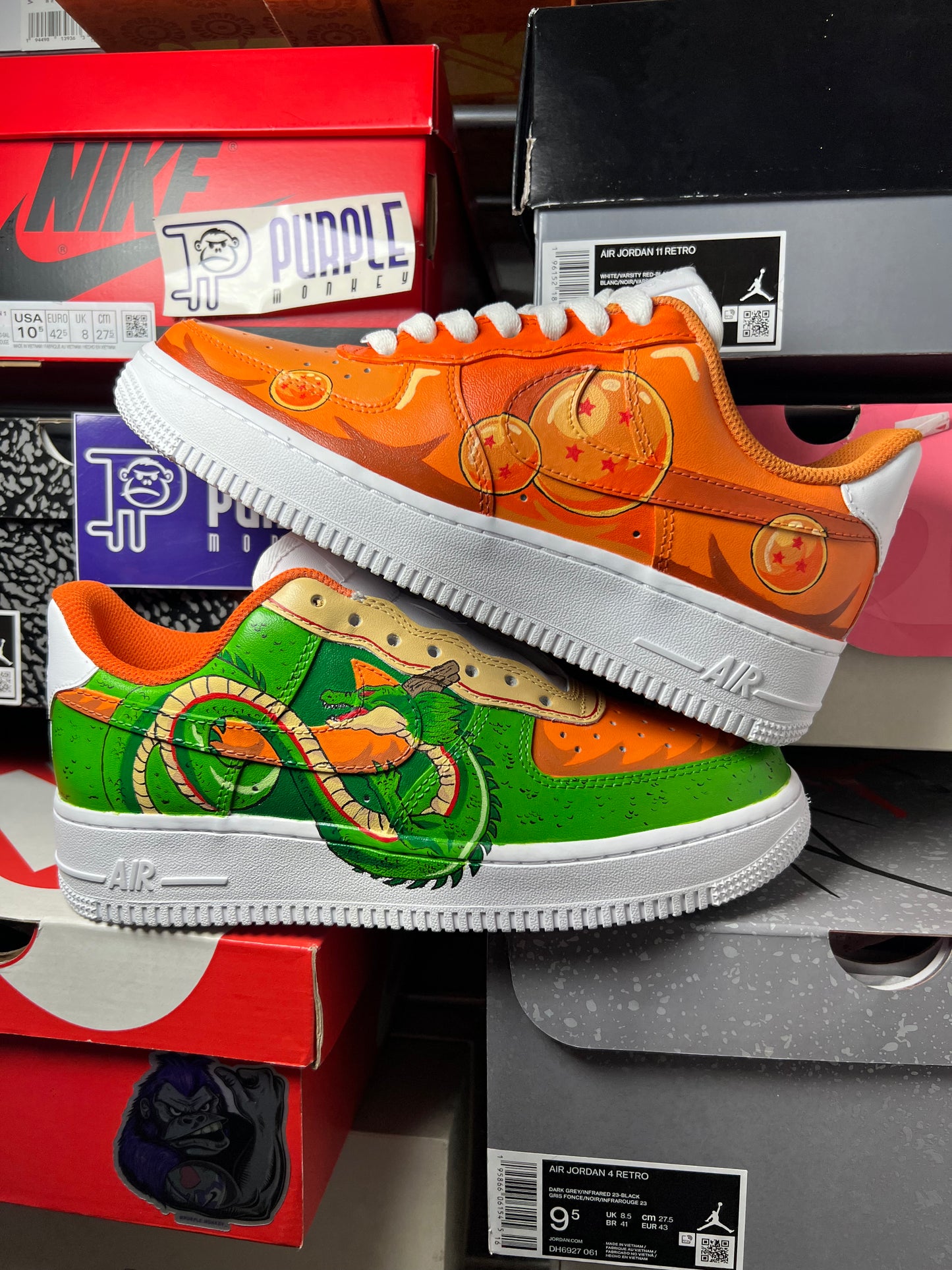 Air Force 1 Custom "Dragon Ball"