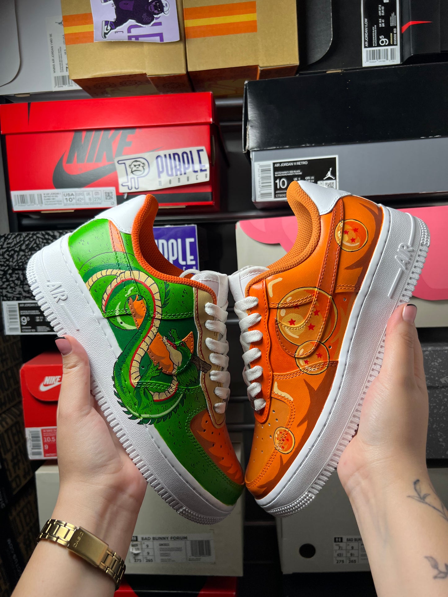 Air Force 1 Custom "Dragon Ball"