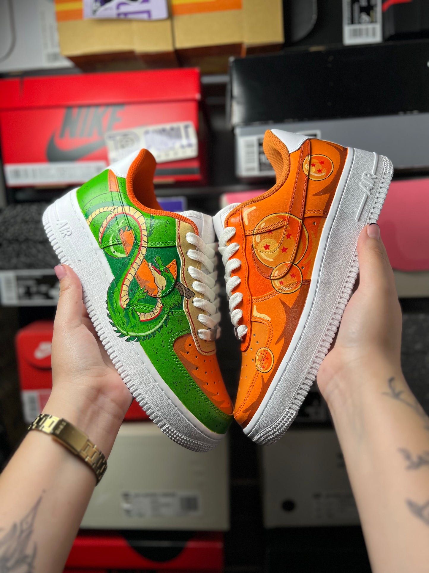 Air Force 1 Custom "Dragon Ball"