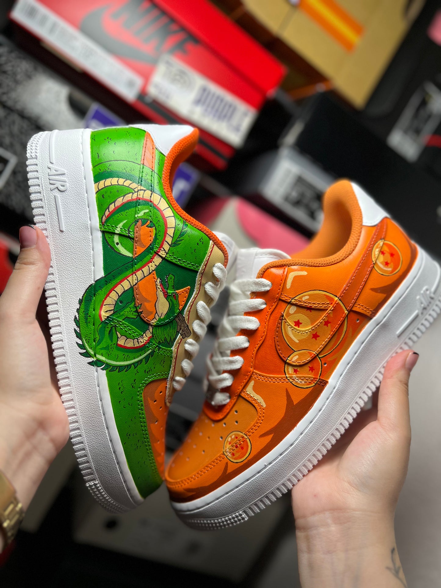 Air Force 1 Custom "Dragon Ball"