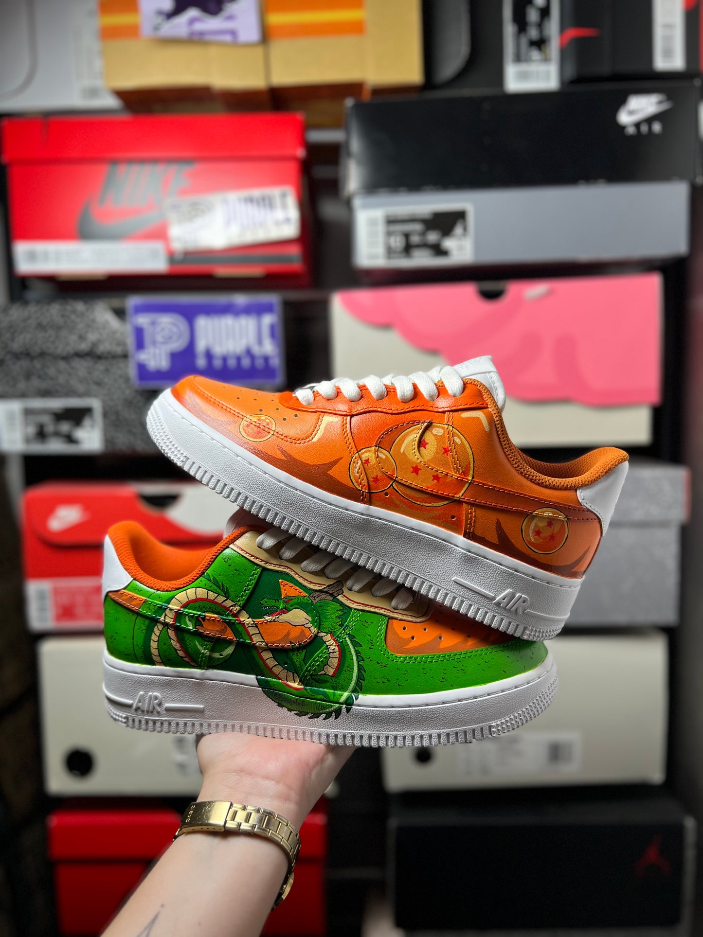 Air Force 1 Custom "Dragon Ball"