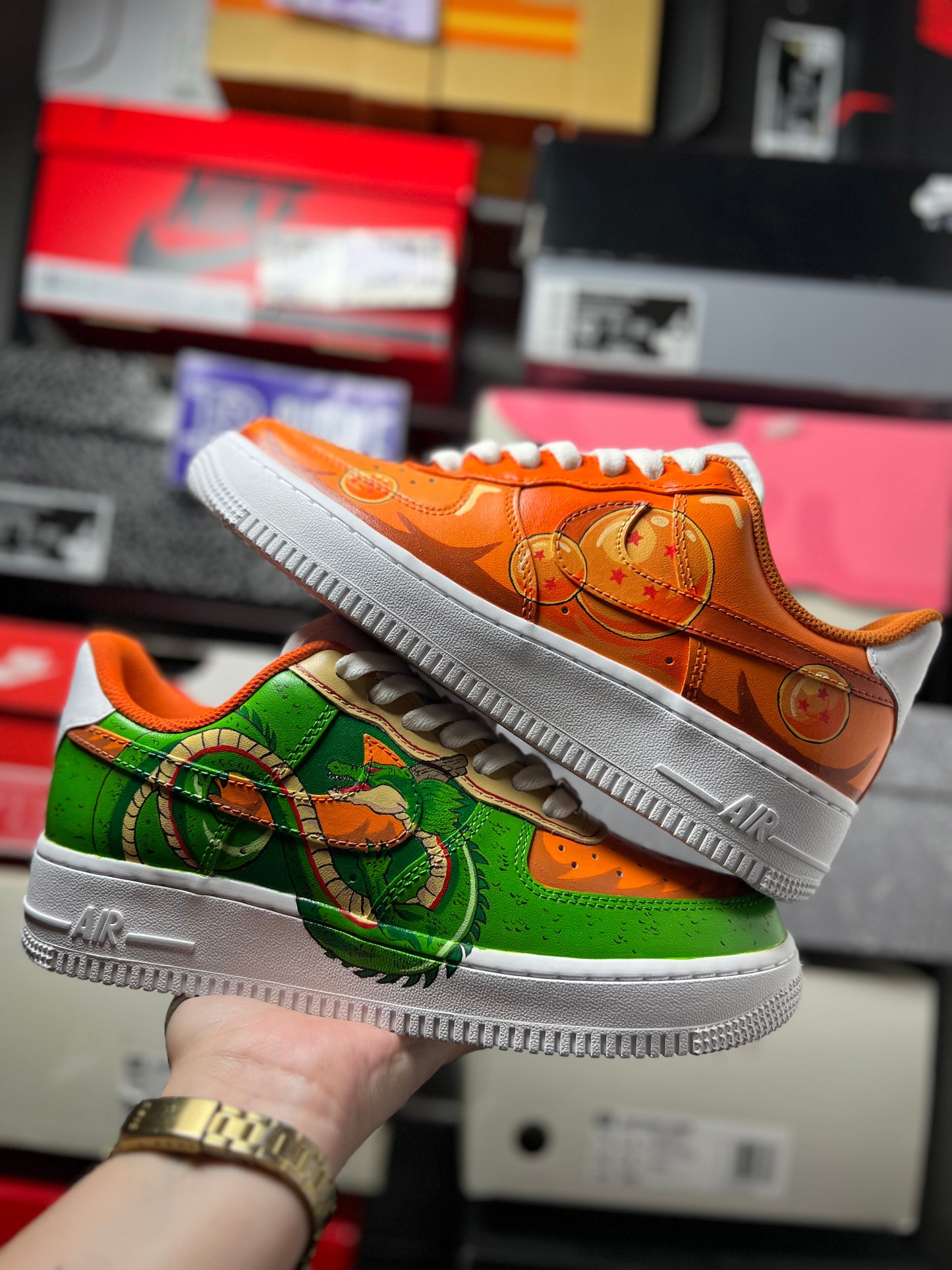 Air Force 1 Custom "Dragon Ball"