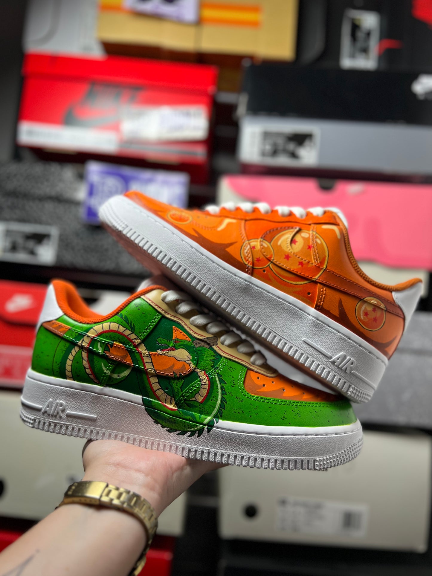 Air Force 1 Custom "Dragon Ball"