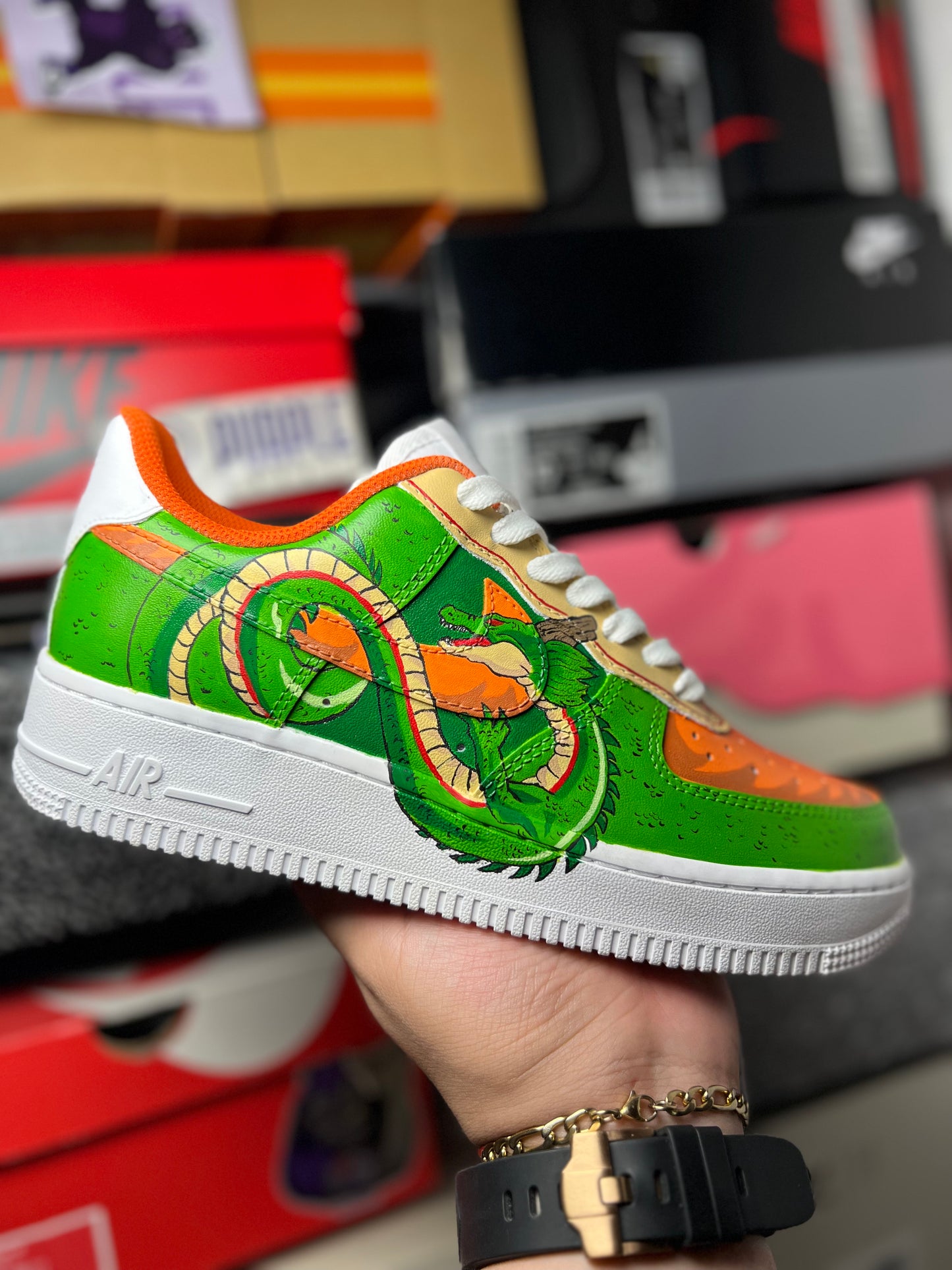 Air Force 1 Custom "Dragon Ball"