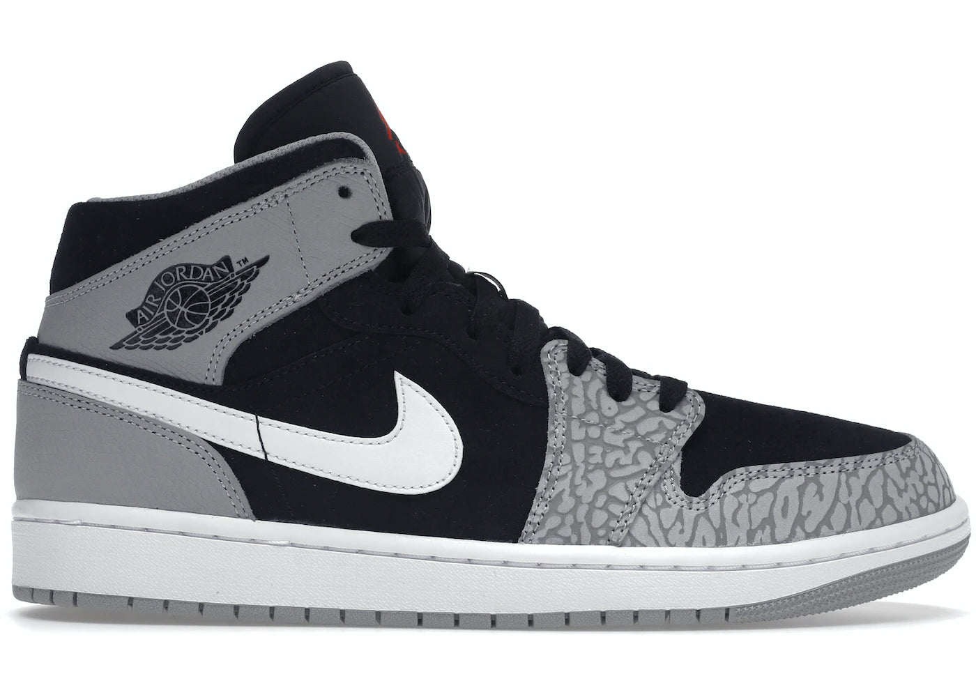 Jordan 1 Mid Elephant Print